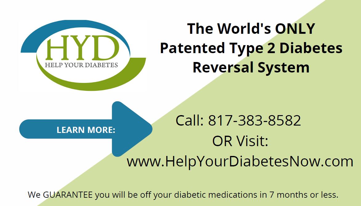 Help Your Diabetes Now business card