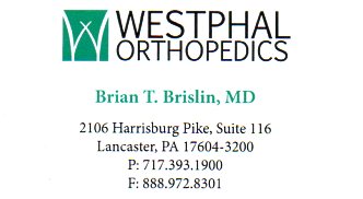 Brian Brislin business card