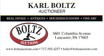 Karl Boltz business card