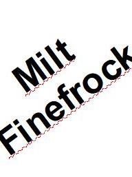Milt Finefrock